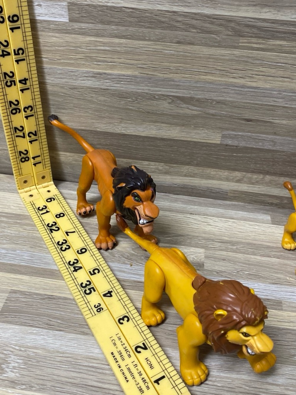 Disney The Lion King Character Toy Set vintage 90s - Picture 4 of 9